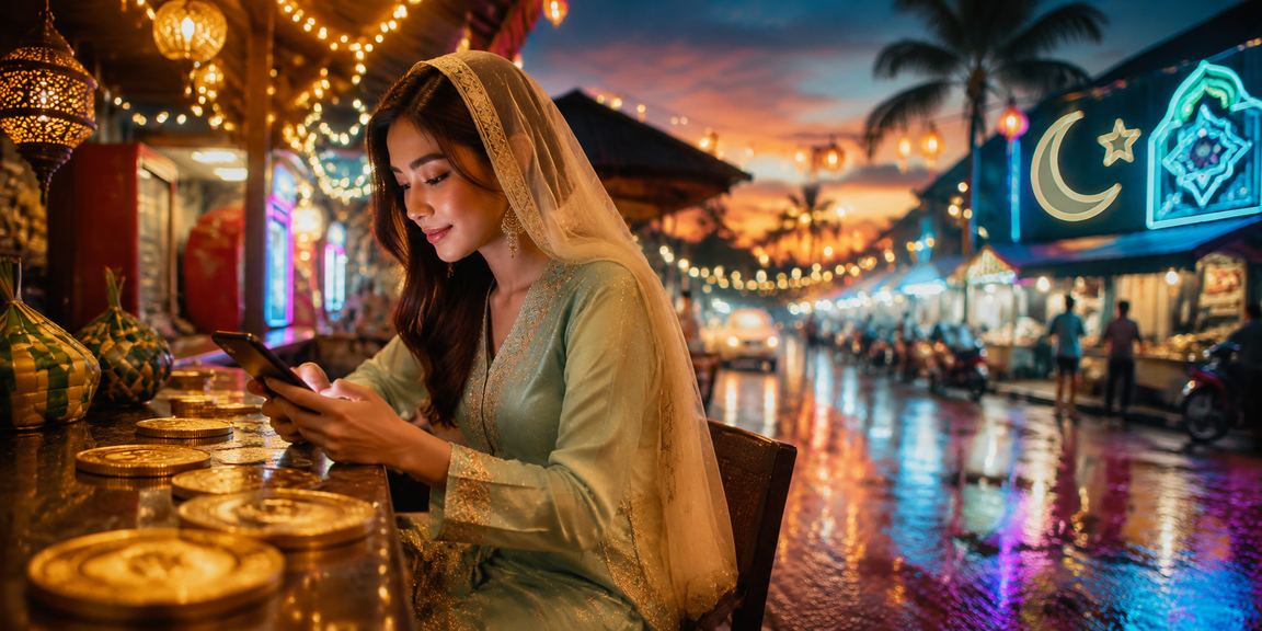 Pembelian tiket loteri online Hari Raya Malaysia